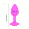 Small Soft Silicone Rose Anal Plug For Women Adult Anal Sex Toy