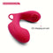 Unisex App-controlled Rose Real Silicone Finger Vibrating Sex Toy