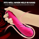 Powerful G-Spot Clitoral Stimulator Massager Rose Vibrator For Clit